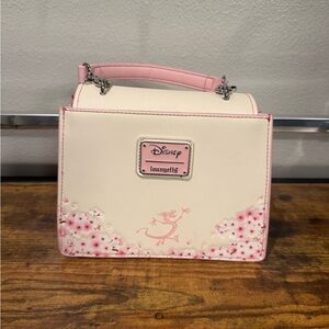 Loungefly Disney Pink and Cream Mini Bag